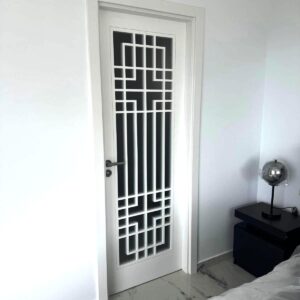 Puerta de interior cristalera