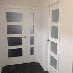 Puertas de interior cristaleras